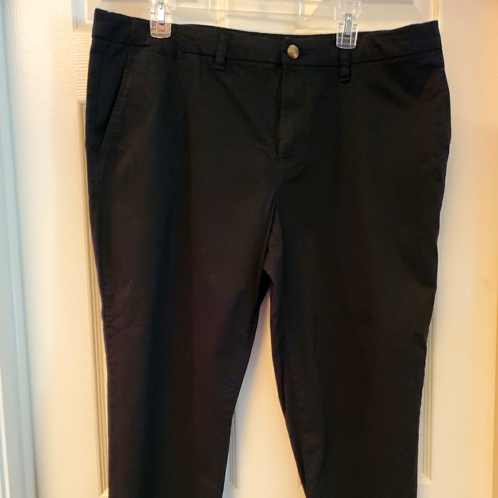 Faded Glory black crop pants